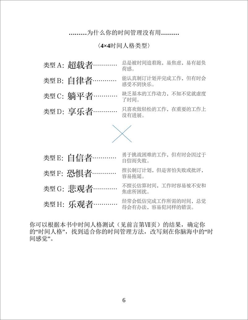 《_时间人格_为什么你的时间管理没有用_》 - 第6页预览图