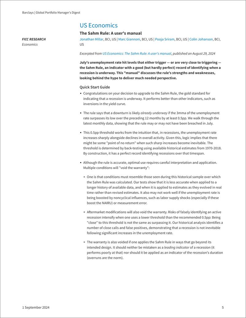 《Barclays_Global_Portfolio_Manager_s_Digest_So_Long_Summer》 - 第5页预览图