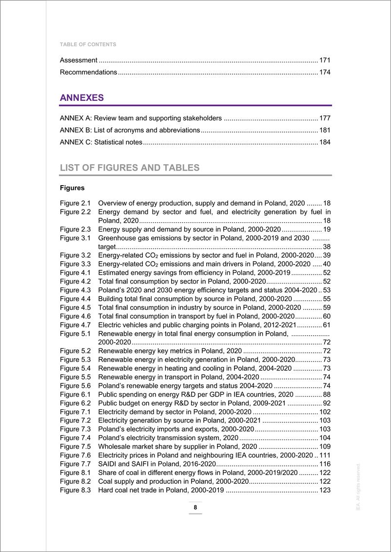 《国际能源署-波兰2022能源政策审查（英）-2022.5-177页》 - 第8页预览图