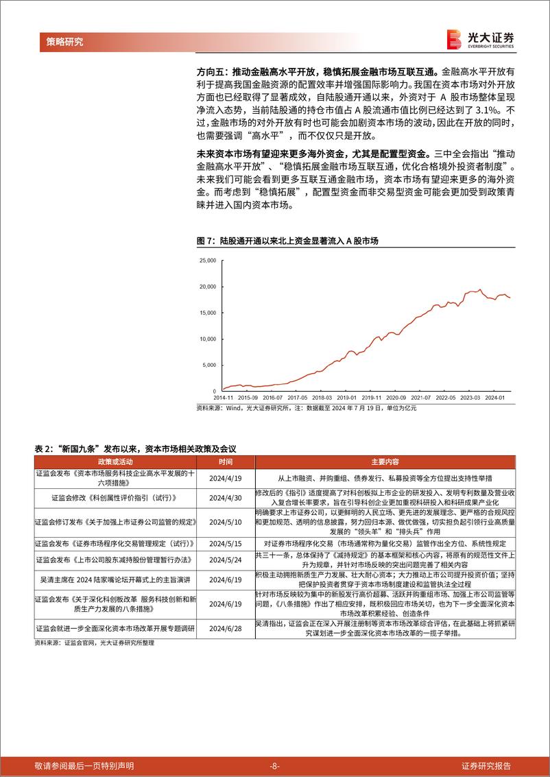 《二十届三中全会》精神学习策略篇：新一轮资本市场改革，新的股市起点-240727-光大证券-17页 - 第8页预览图