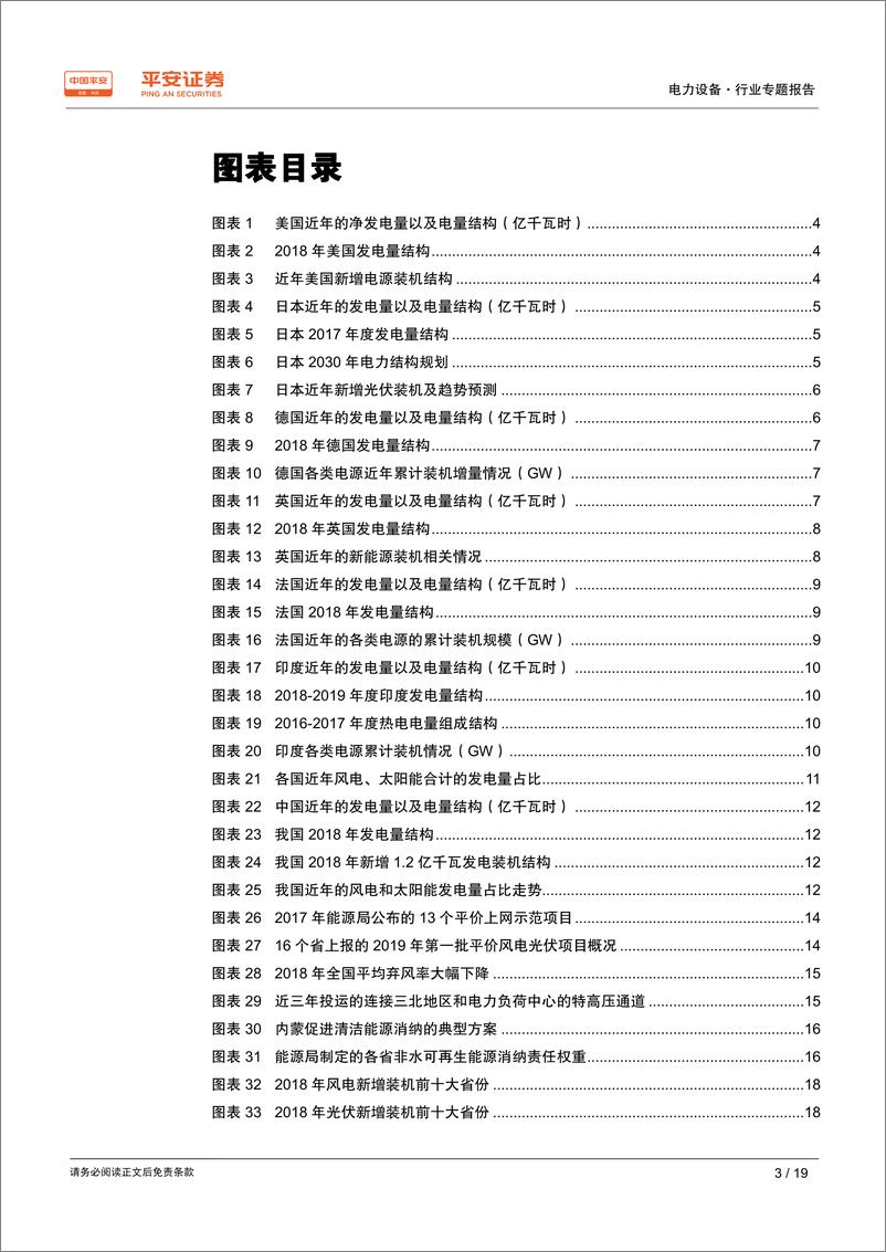 《电力设备行业专题报告：电力结构变革大势所趋，风、光占比或加速上扬-20190606-平安证券-19页》 - 第4页预览图