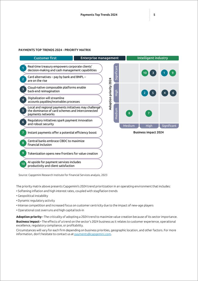 《2024支付业务热门趋势报告-英文版-凯捷capgemini》 - 第5页预览图