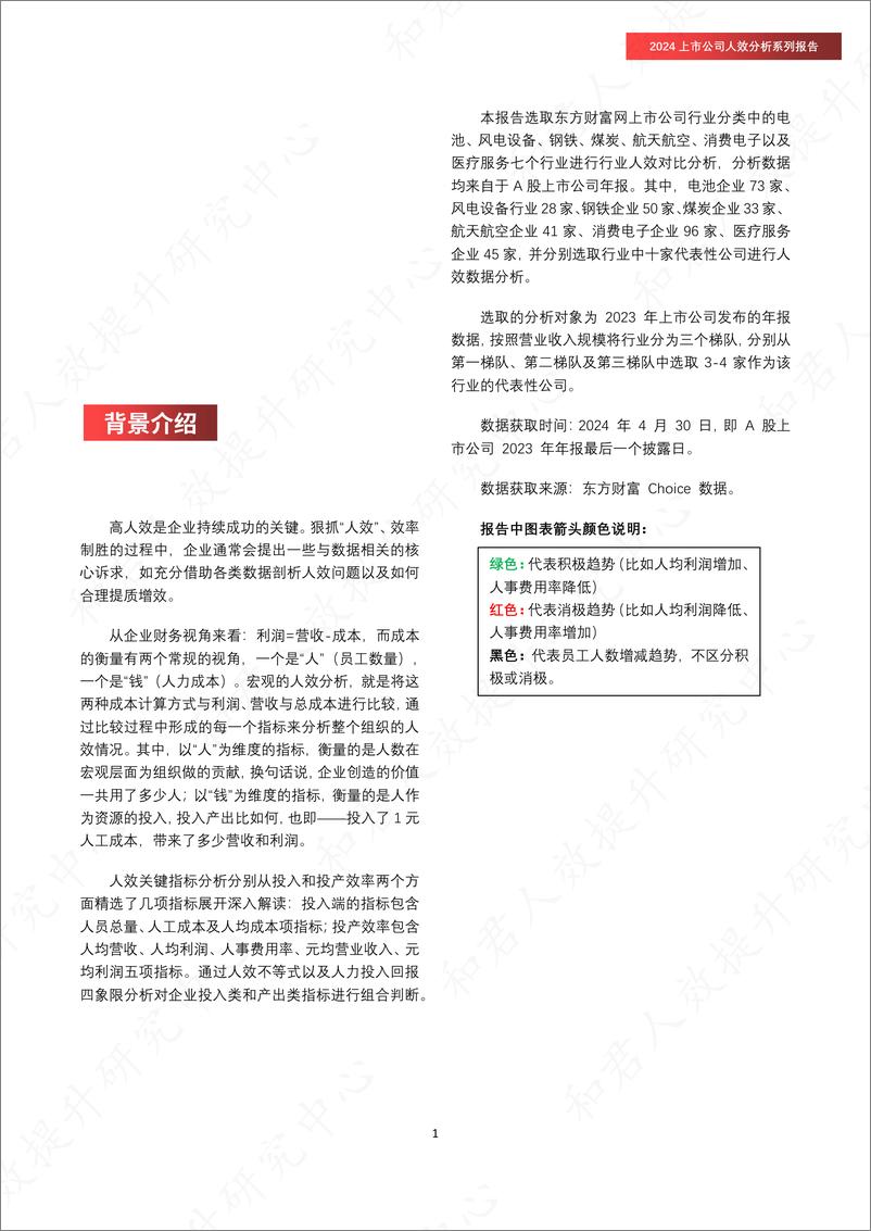 《【和君人效中心】上市公司人效分析系列报告》 - 第4页预览图