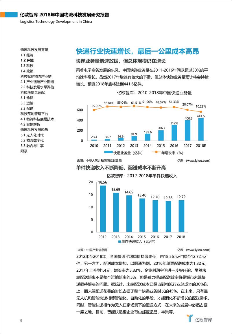 《2018年中国物流科技发展研究报告》 - 第8页预览图