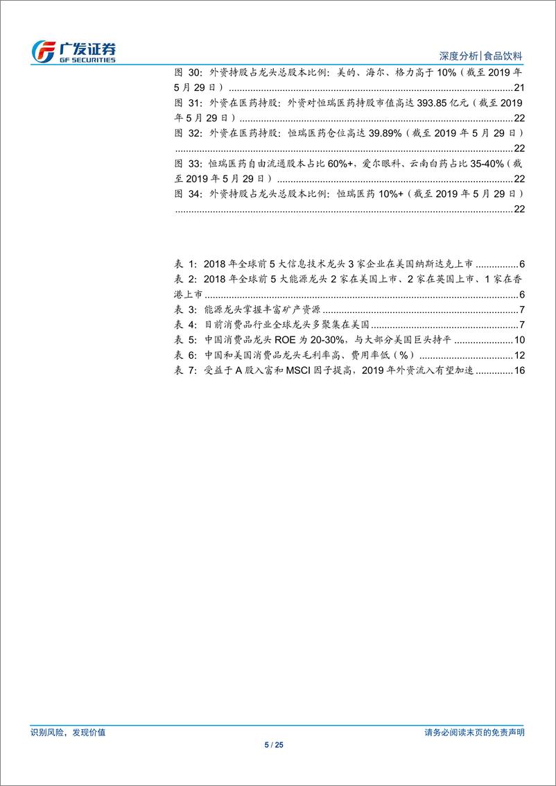 《食品饮料行业：A股消费在全球最具竞争优势，消费龙头有望演绎长期牛市-20190531-广发证券-25页》 - 第6页预览图