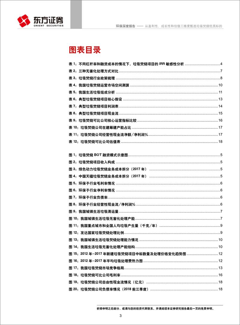 《环保行业：从盈利性、成长性和估值三维度甄选垃圾焚烧优质标的-20190328-东方证券-21页》 - 第4页预览图