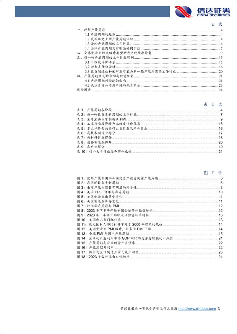 《被低估的产能周期扩张-240418-信达证券-26页》 - 第3页预览图