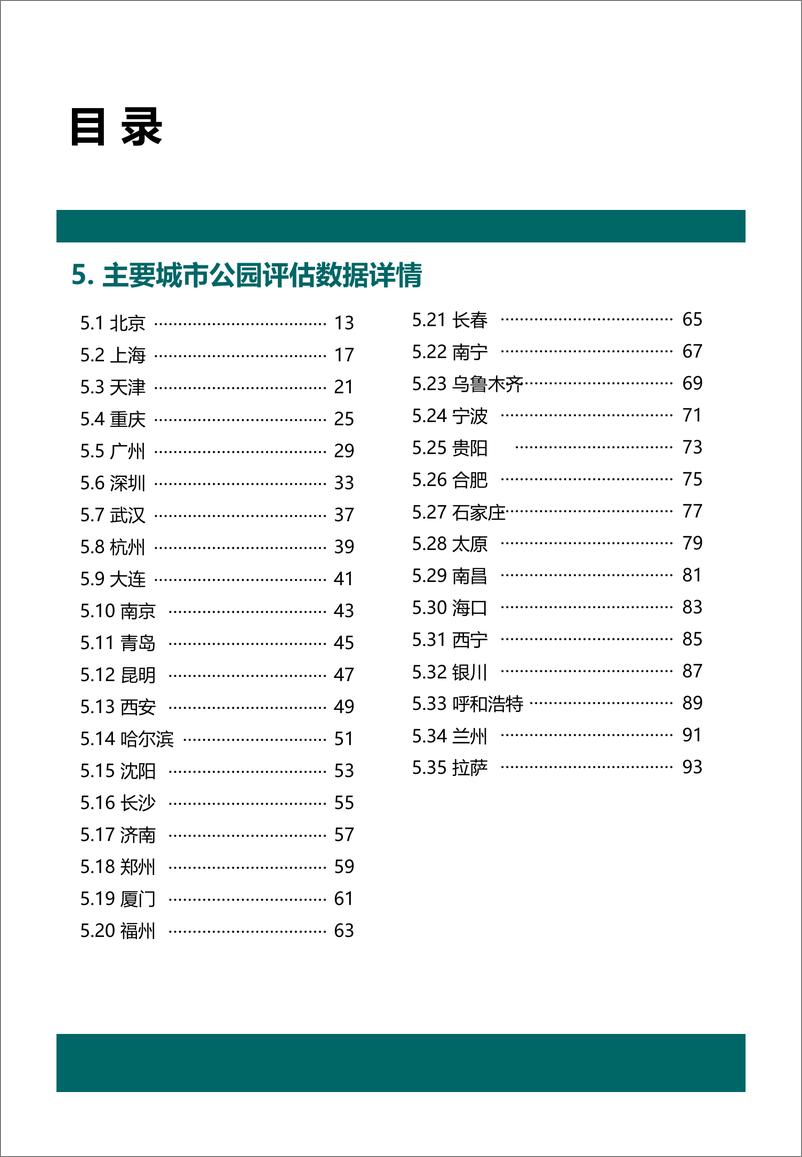 《中国主要城市公园评估报告（2022年）-中规院-2022-106页》 - 第7页预览图