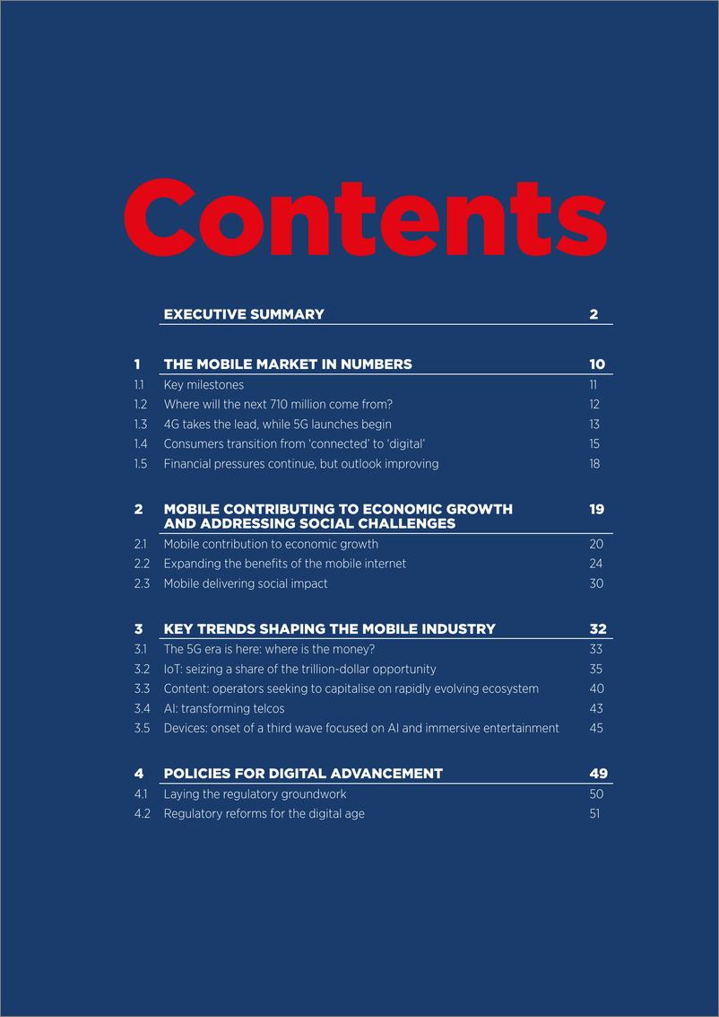 《GSMA-2019年全球移动经济报告（英文）-2019.3-56页》 - 第4页预览图