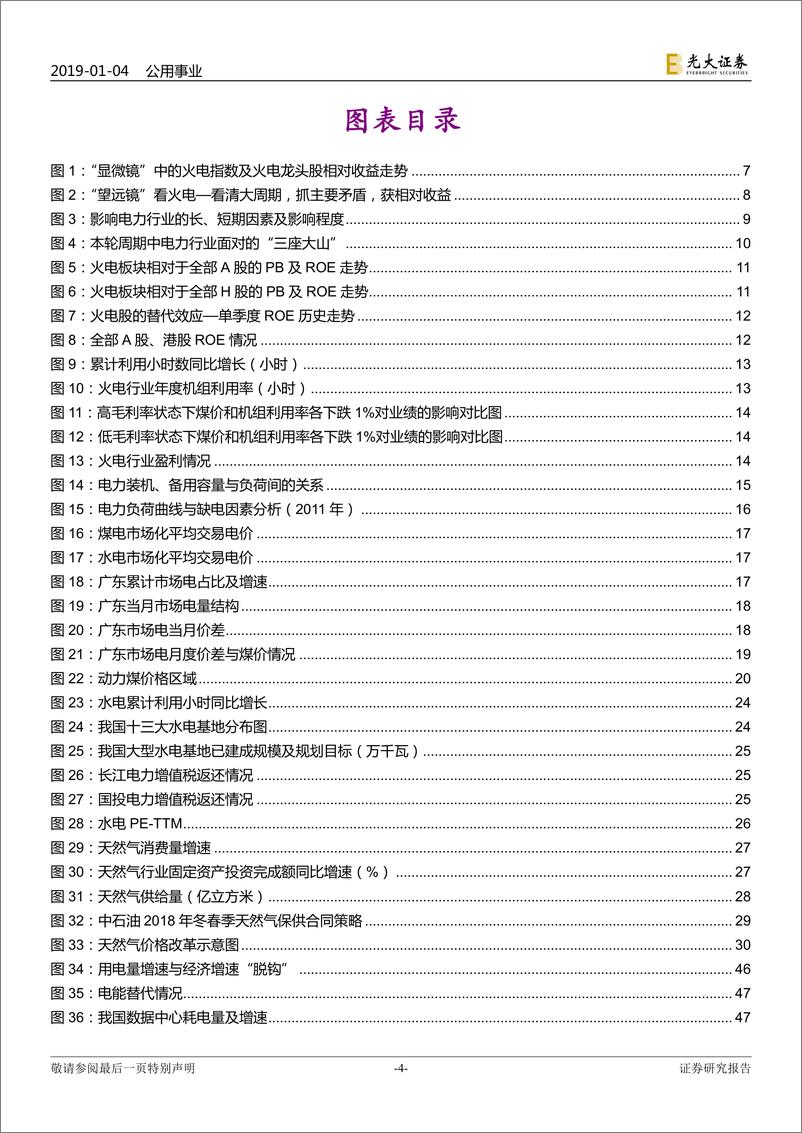 《公用事业行业2019年度投资策略：与其苟延残喘，不如从容燃烧-20190104-光大证券-64页》 - 第5页预览图