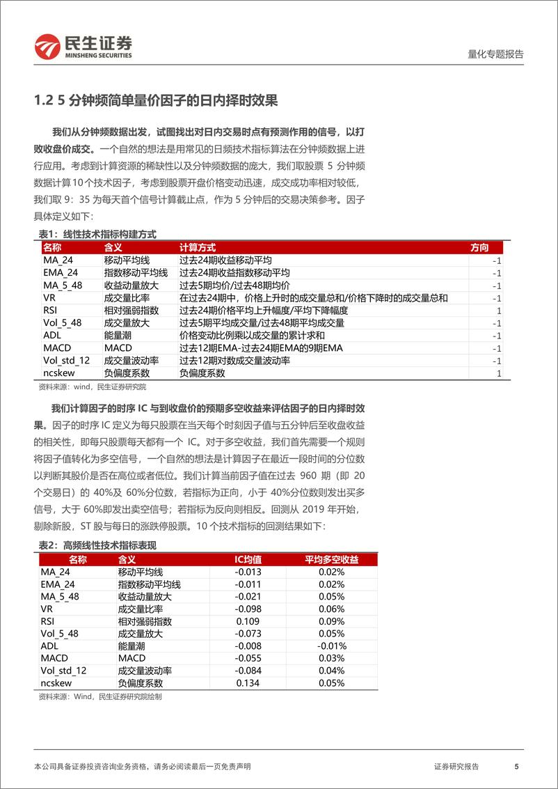 《量化专题报告_如何利用AI模型寻找日内最佳买卖点_》 - 第5页预览图