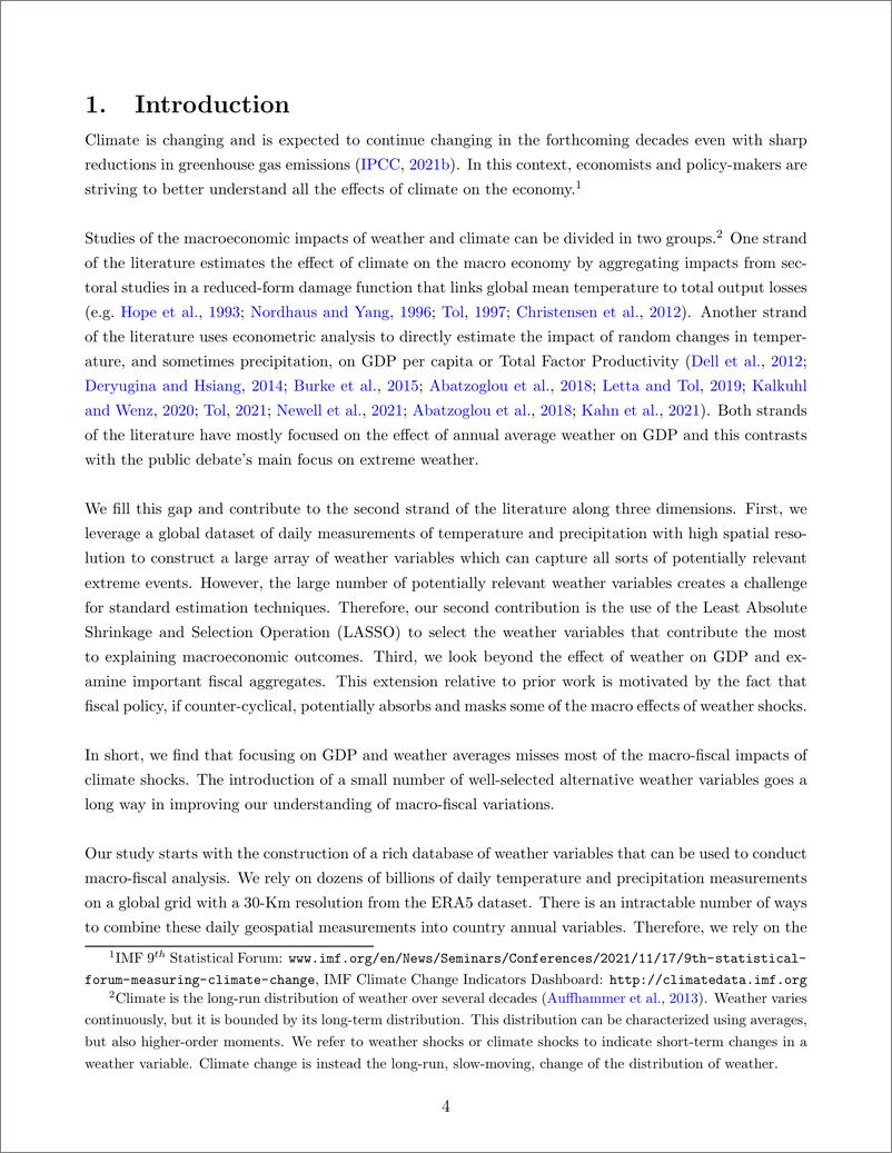 《IMF-从数十亿次地理空间天气观测估计气候冲击的宏观财政影响（英）-2022.7-73页》 - 第7页预览图