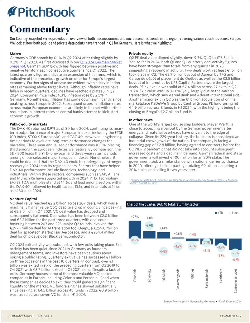 《PitchBook-2024年二季度德国市场快照（英）-2024-22页》 - 第4页预览图