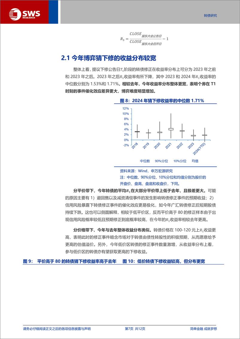 《转债深度专题：温故知新，把握明年转债修正机会的脉络-241128-申万宏源-12页》 - 第7页预览图