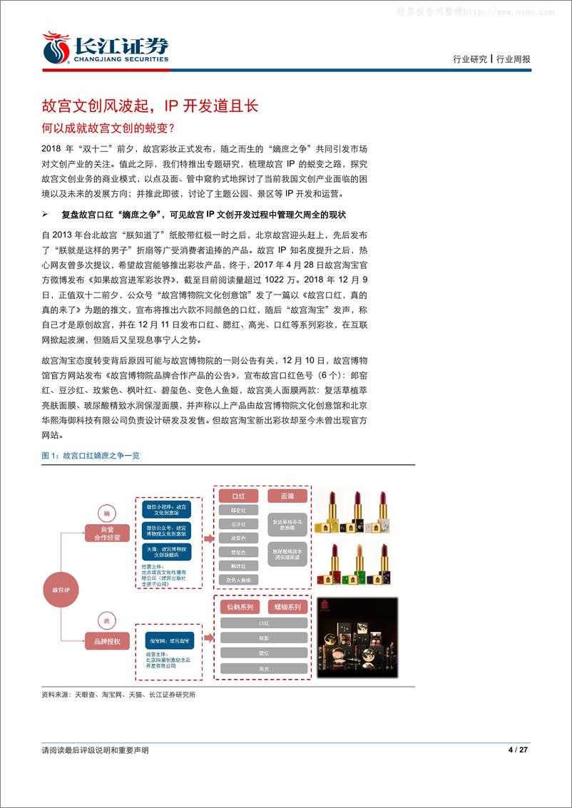 《2018年  故宫文创风波起，IP开发道且长【27页】》 - 第4页预览图