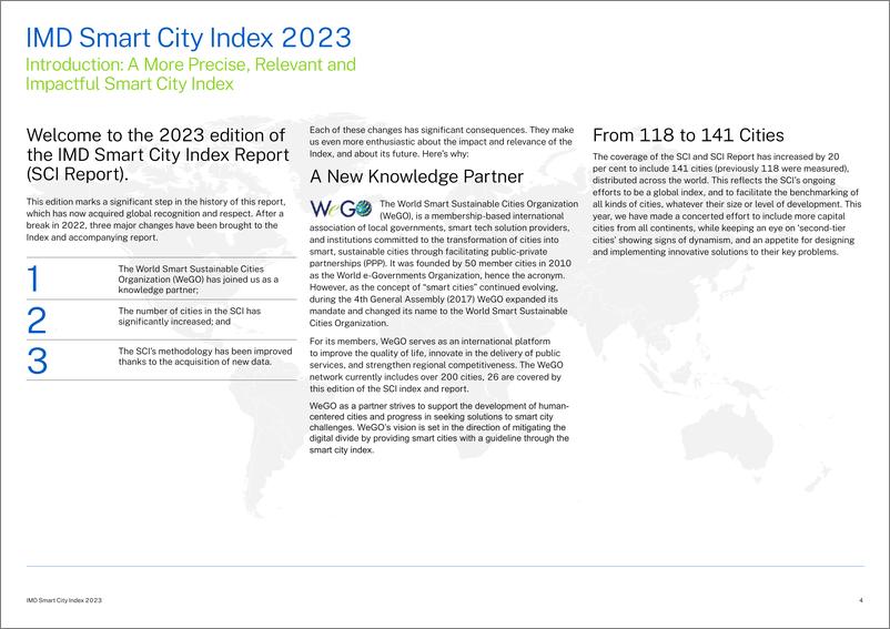 《IMD：2023年全球智慧城市指数报告（英文版）》 - 第4页预览图