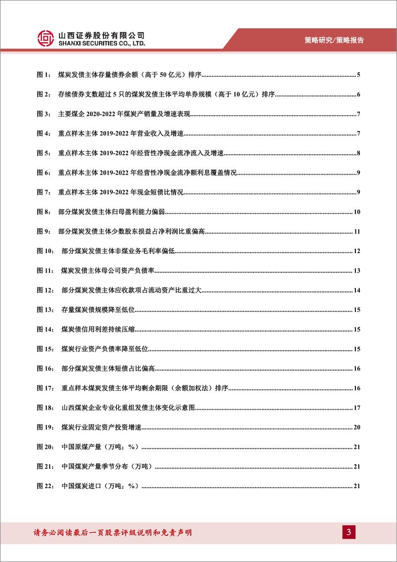 《煤炭行业煤炭债风险展望及投资策略：新阶段下煤炭债的风险研判与机会选择-20230822-山西证券-35页》 - 第4页预览图