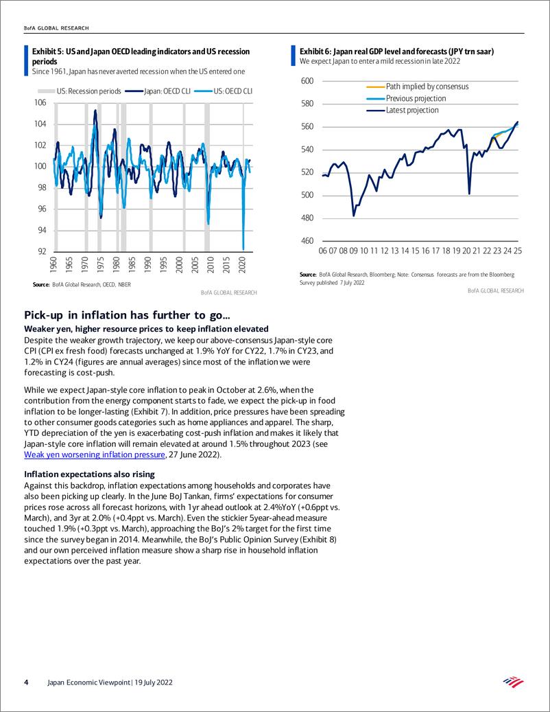 《BOFJapan Economic ViewpoinJoining the recession club》 - 第5页预览图