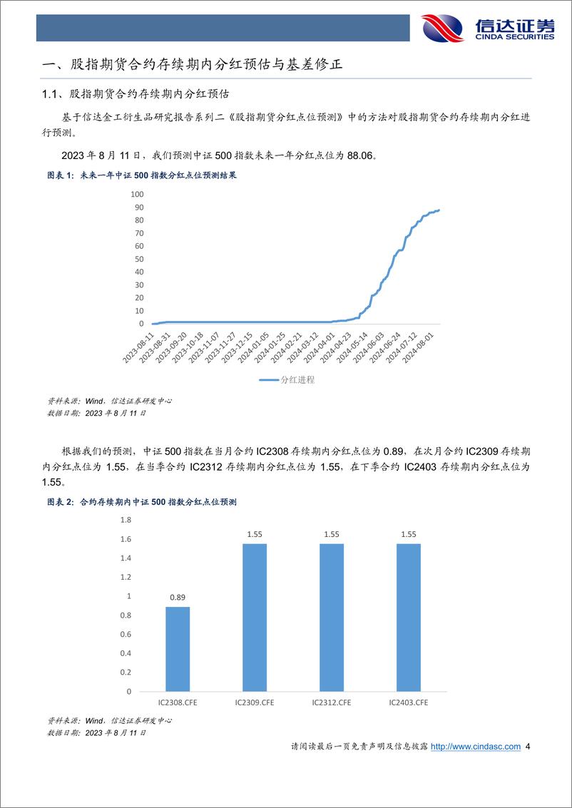 《品种基差变动分化，IC与IM季月基差上行-20230812-信达证券-22页》 - 第5页预览图