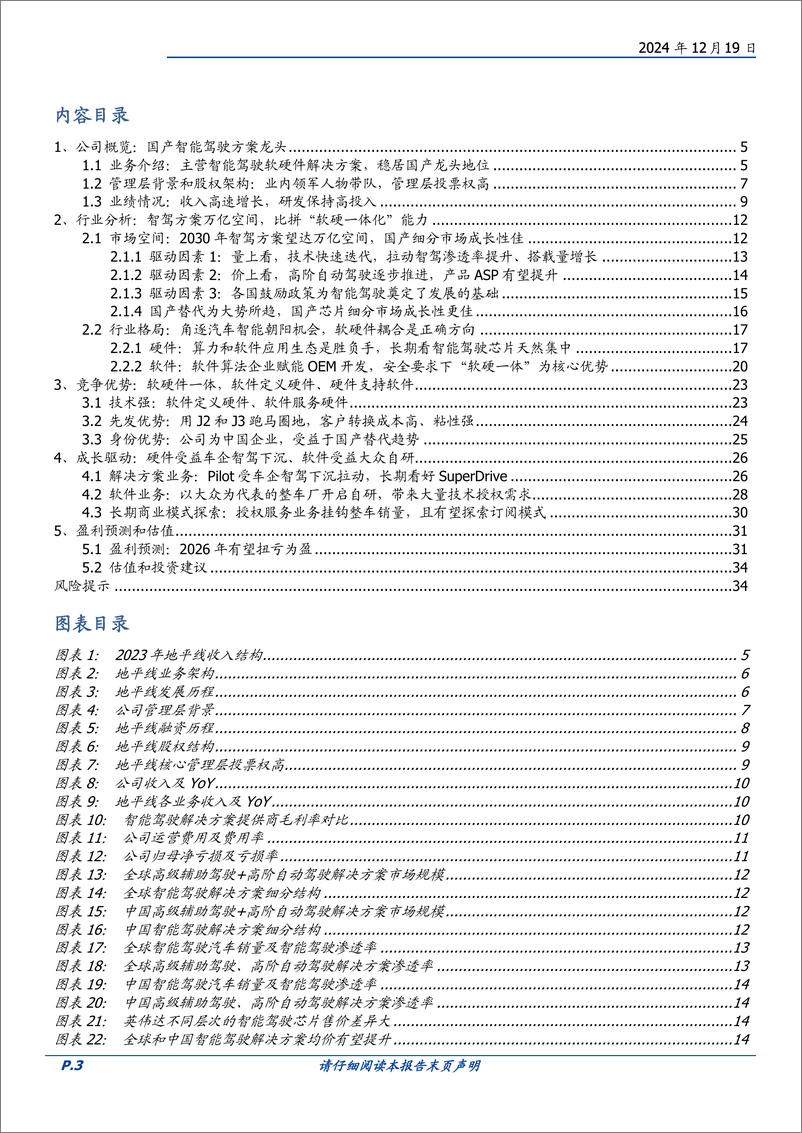 《地平线机器人-W(09660.HK)国产智驾方案龙头，业绩成长性佳-241219-国盛证券-35页》 - 第3页预览图