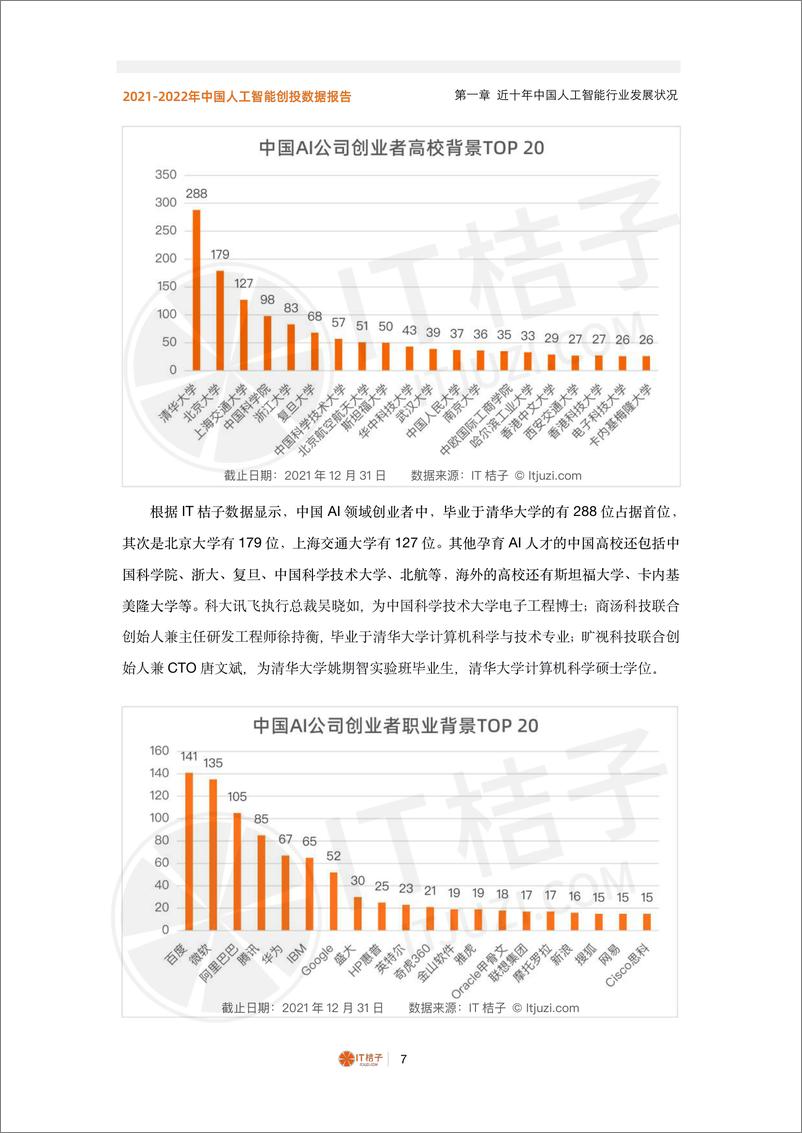 《2021-2022年中国人工智能创投数据报告》 - 第7页预览图