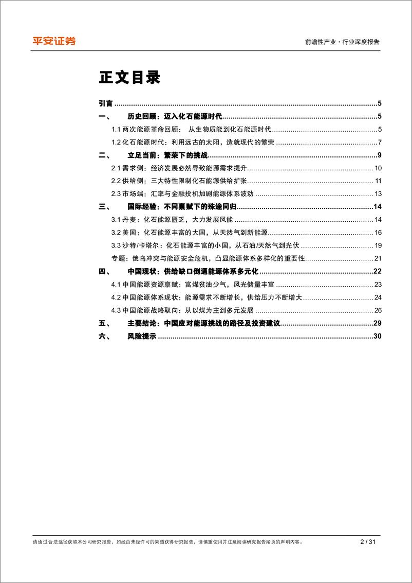 《能源行业观察系列（一）：能源革命初探，不止于碳中和-20220719-平安证券-31页》 - 第3页预览图