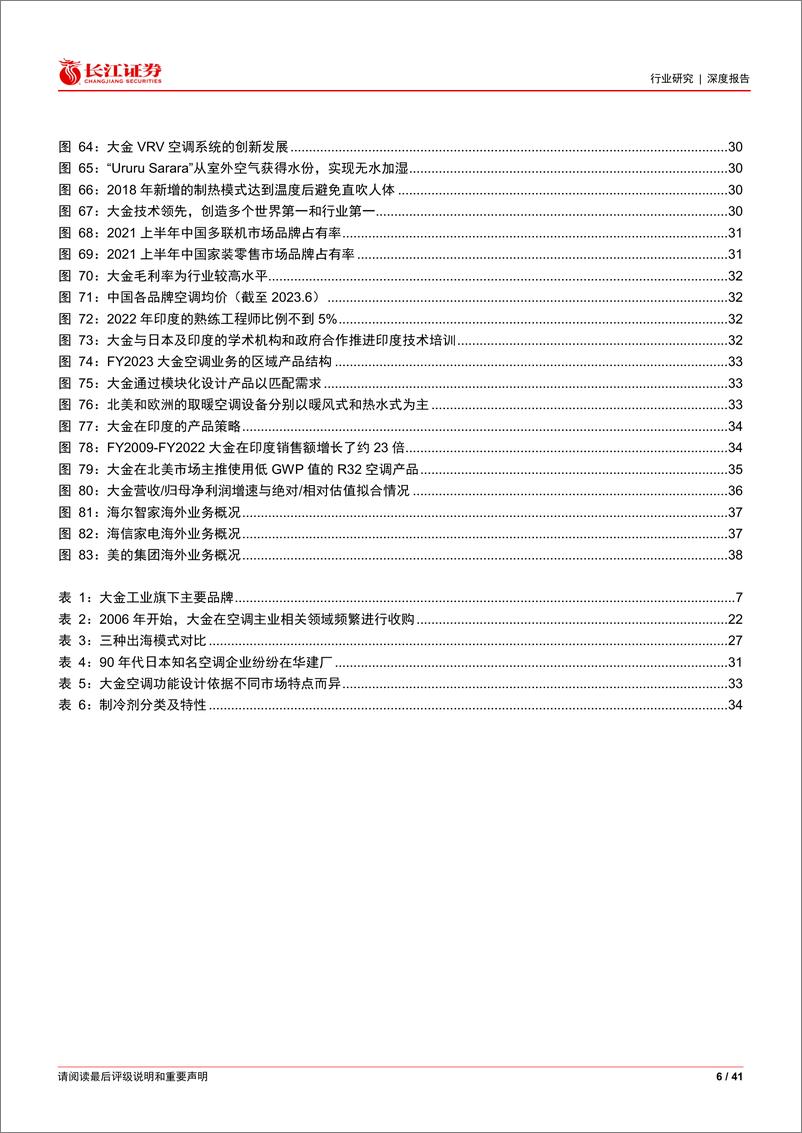 《家用电器行业海外消费品巨头系列：兼容并蓄—大金工业全球化之路-240727-长江证券-41页》 - 第6页预览图