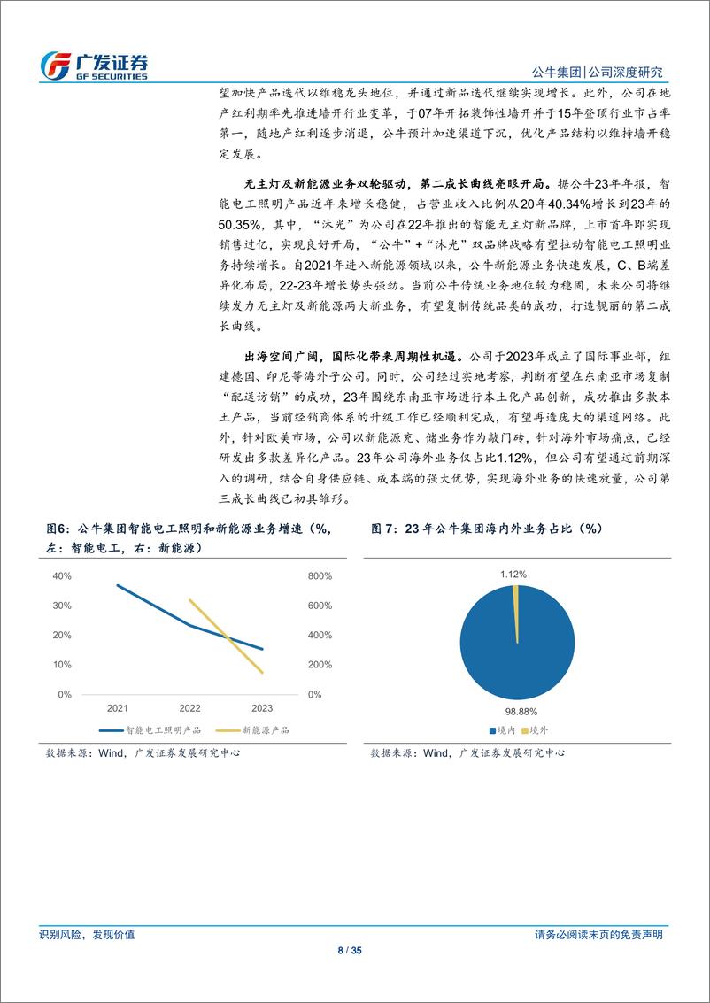 《公牛集团(603195)稳中求进，智能生态、新能源、国际化战略迎新机遇-240514-广发证券-35页》 - 第8页预览图