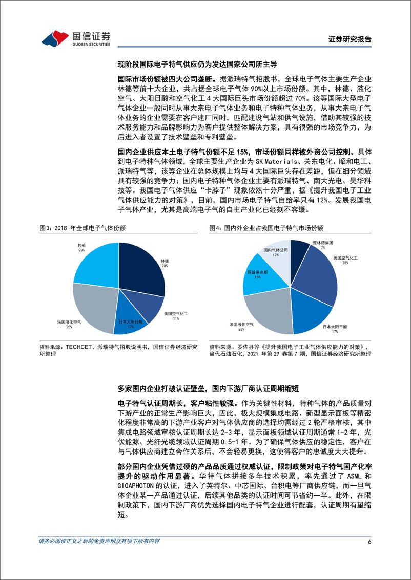 《化工行业2023年6月投资策略：看好电子特气、膳食纤维、天然气顺价的投资方向-20230601-国信证券-20页》 - 第7页预览图