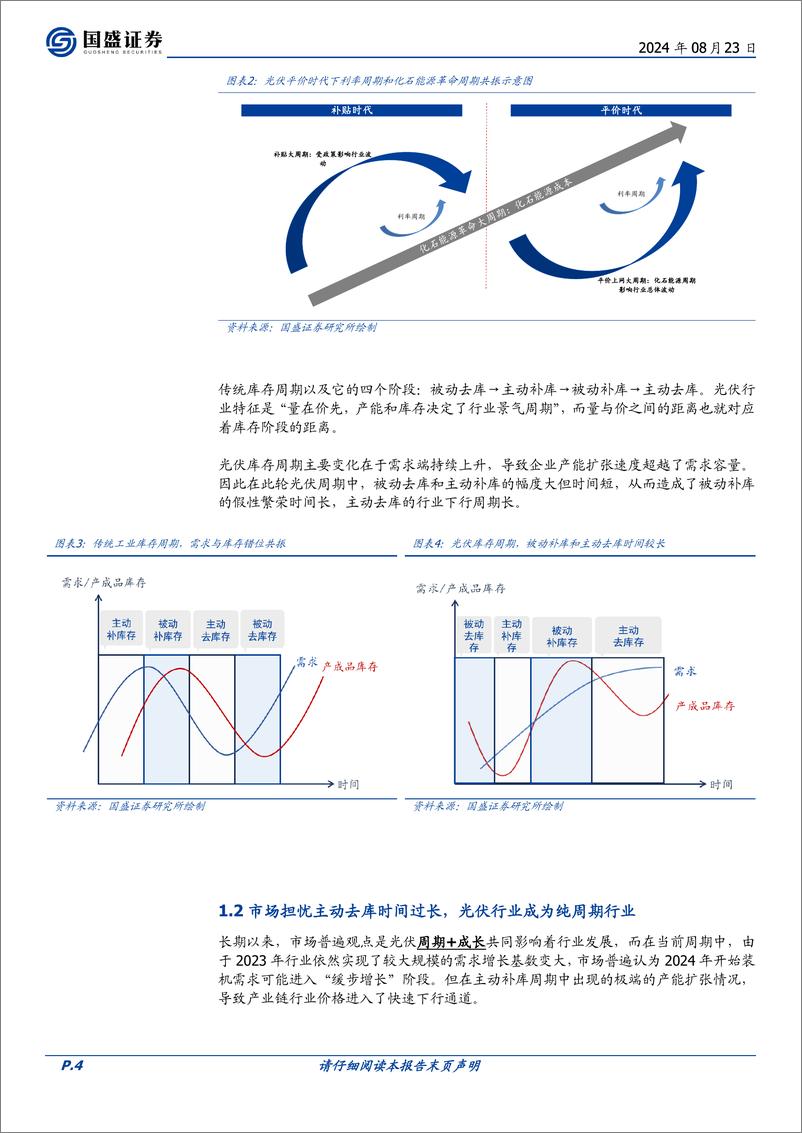 《电力设备行业深度-光伏行业：国内需求筑底向上，出海中东瞄准高溢价市场-240823-国盛证券-16页》 - 第4页预览图