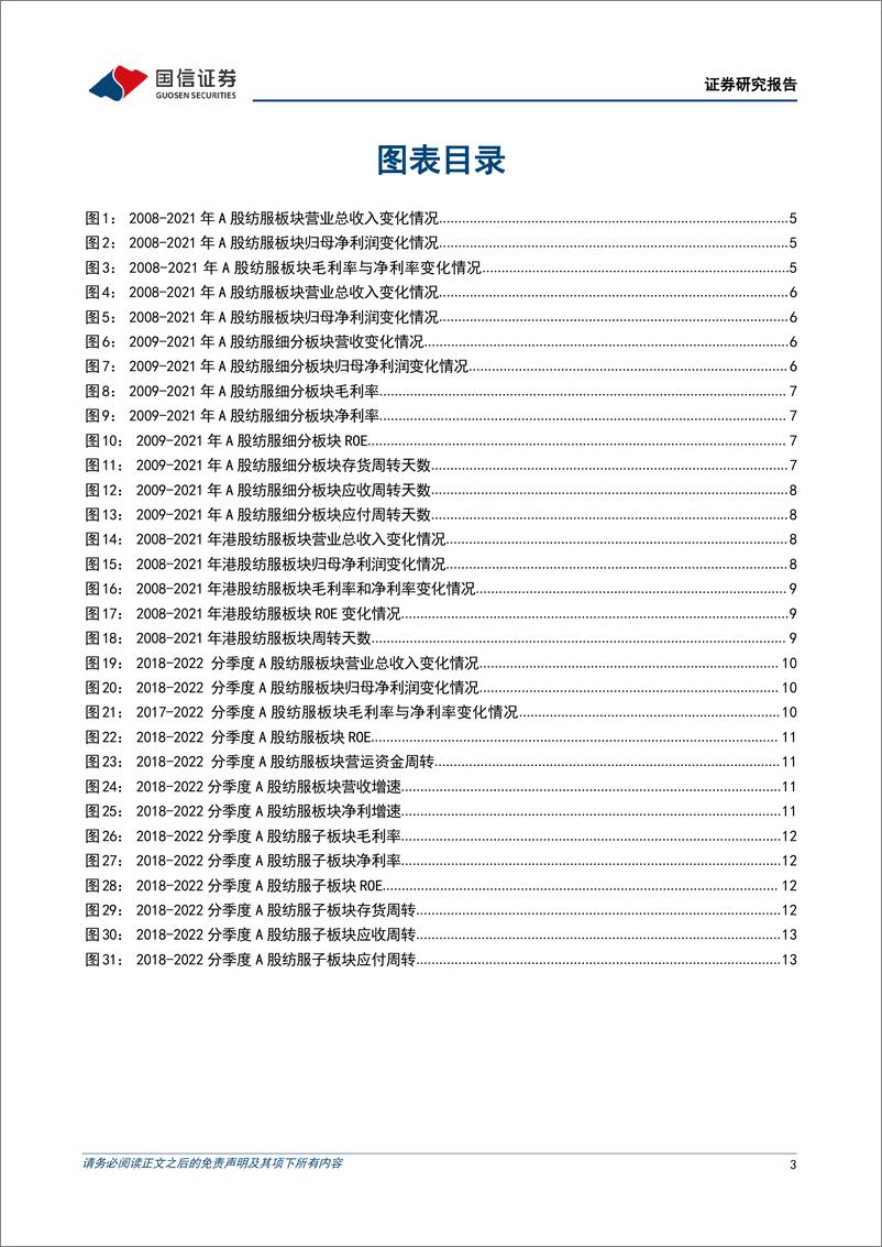 《纺织服装行业2021年报和2022一季报总结：板块业绩波动性强，优质公司持续领跑-20220511-国信证券-42页》 - 第4页预览图