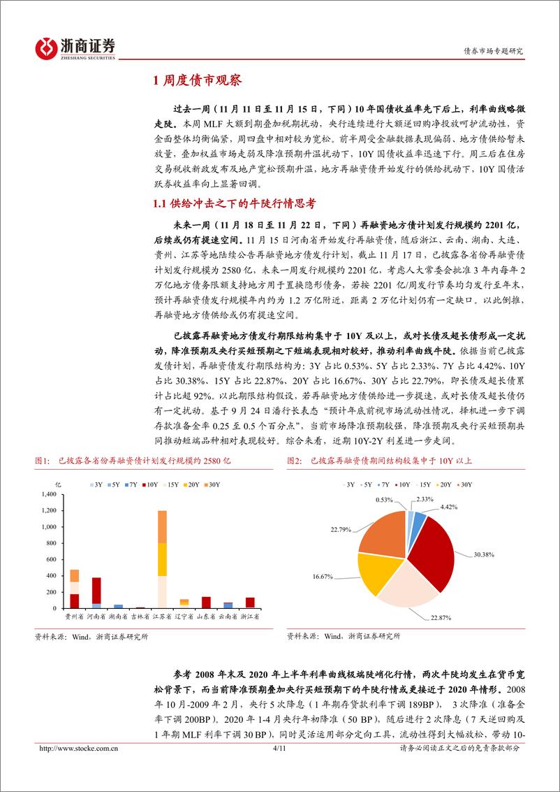 《债市策略思考：曲线牛陡，长债蓄力-241117-浙商证券-11页》 - 第4页预览图