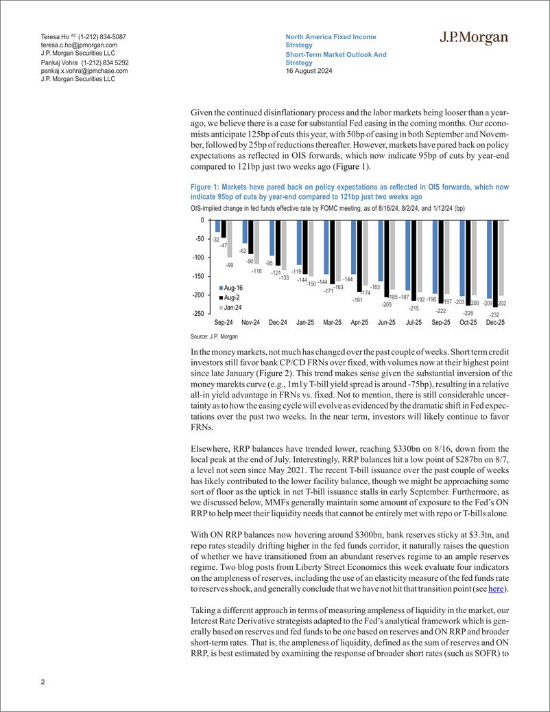 《JPMorgan Econ  FI-Short-Term Market Outlook And Strategy There and back again-109894299》 - 第2页预览图