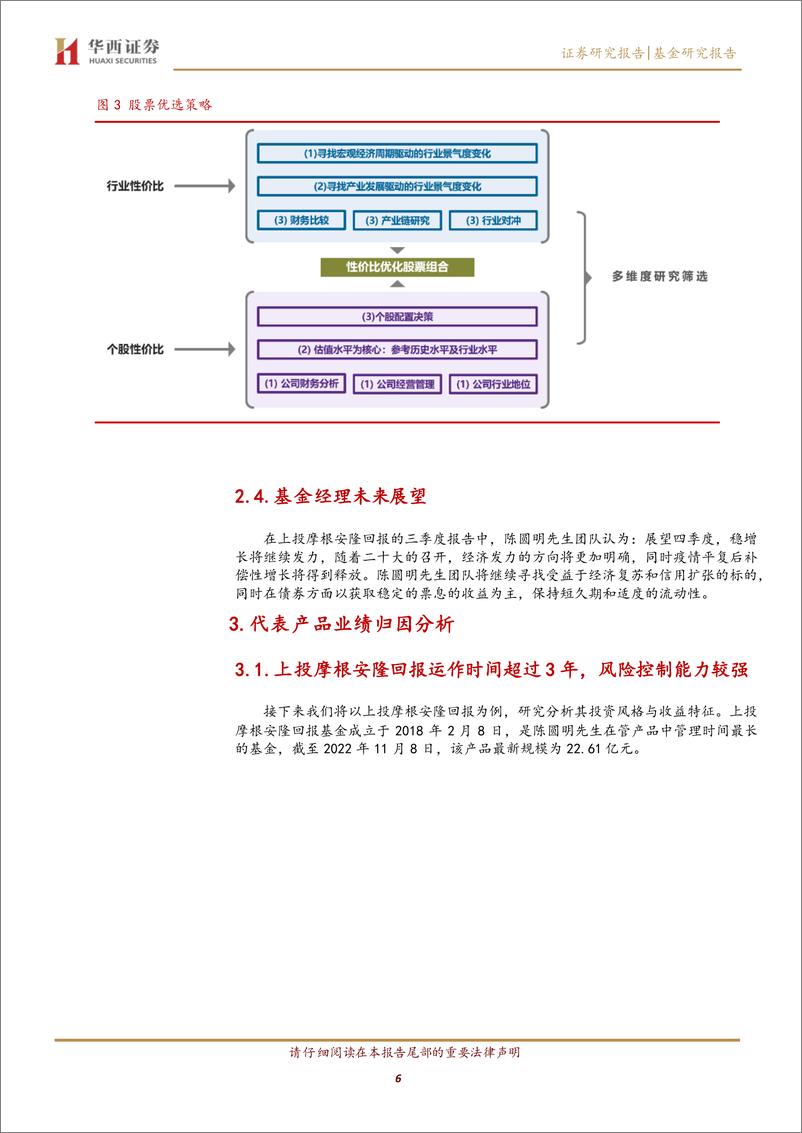 《基金经理研究系列之十二：上投摩根陈圆明，管理团队经验丰富，风险控制能力出众-20221118-华西证券-19页》 - 第7页预览图