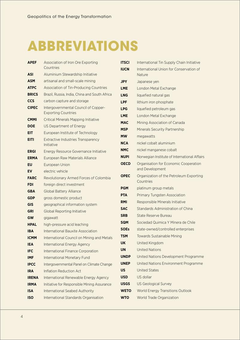 《IRENA-能源转型的地缘政治：关键材料（英）-2023.7-150页》 - 第5页预览图