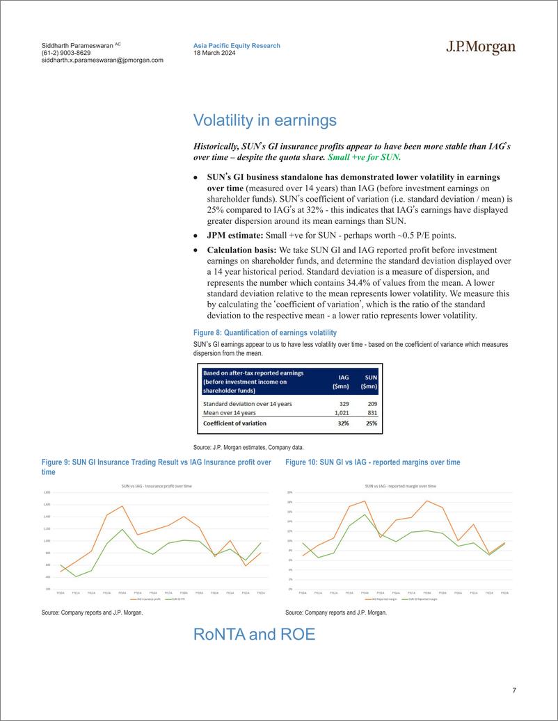 《JPMorgan-The Price Is Not Right...IAG vs SUN What PE should SUN GI t...-107091369》 - 第7页预览图