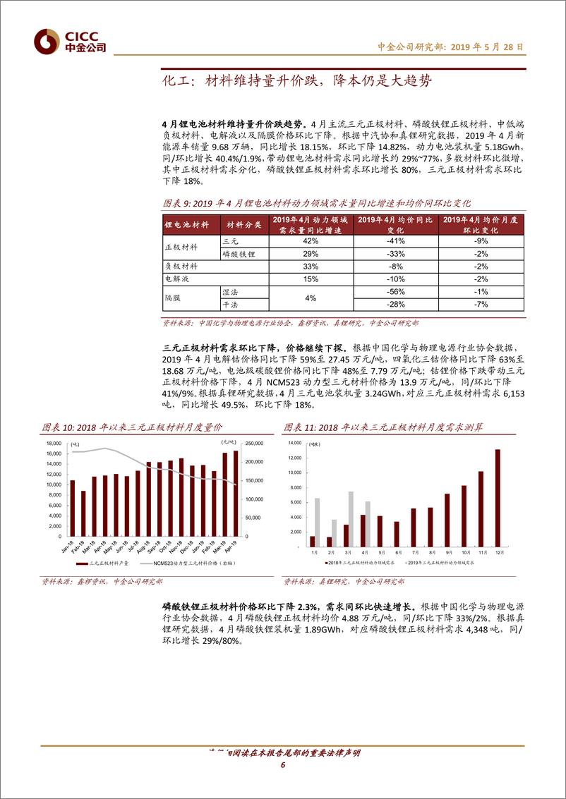 《新能源汽车行业：电动汽车，警惕新能源整车结构性变化，锂电中游延续高增长-20190528-中金公司-15页》 - 第7页预览图