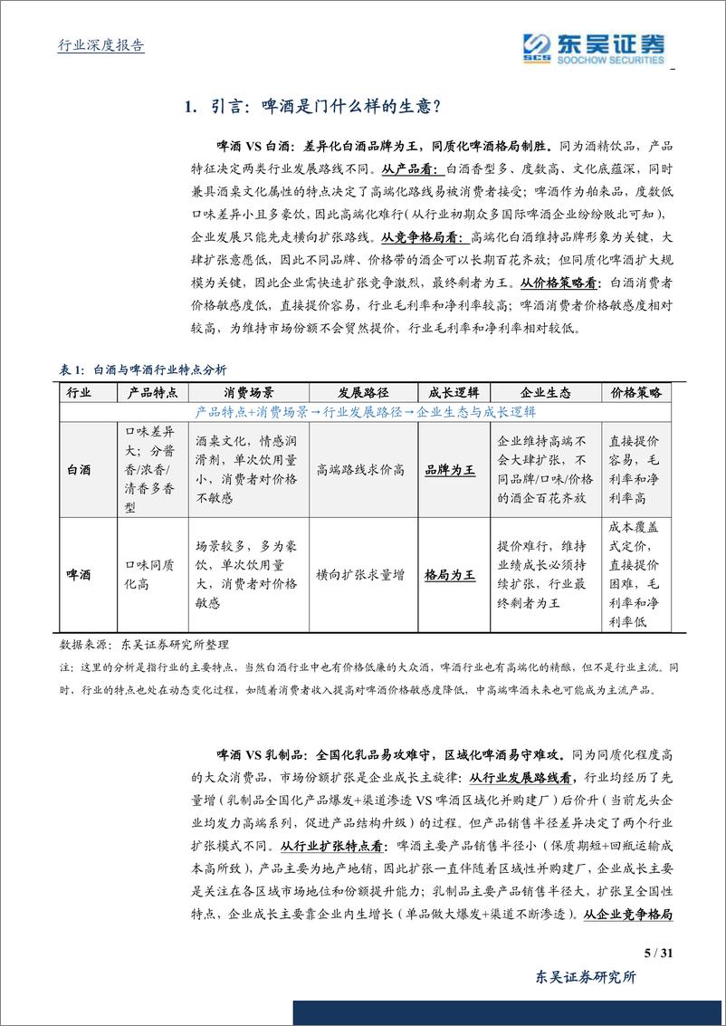 《啤酒行业深度研究：啤酒江湖，借美日之鉴，探破局之路-20190407-东吴证券-31页》 - 第6页预览图