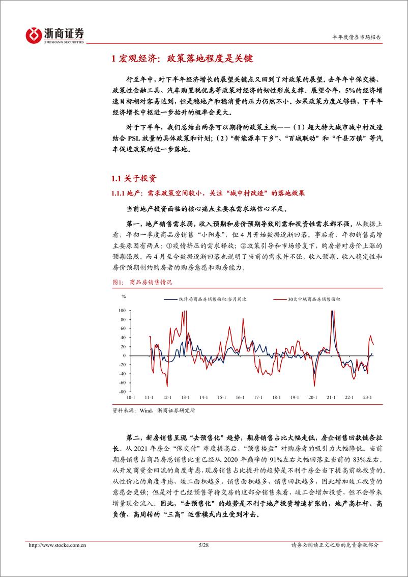 《固定收益2023中期策略：政策预期的“十字路口”（经济政策篇）-20230613-浙商证券-28页》 - 第6页预览图