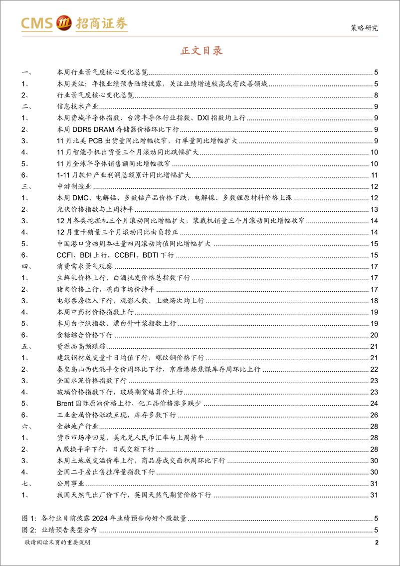 《行业景气观察(0108)：11月软件业利润累计同比增幅扩大，12月重卡销量同比转正-250108-招商证券-32页》 - 第2页预览图