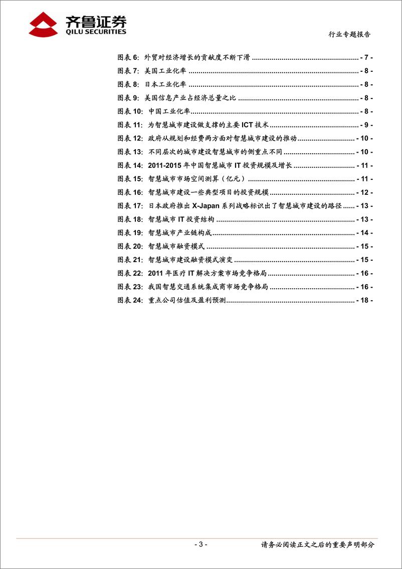 《齐鲁证券-智慧城市专题报告：开启万亿级市场空间,积极布局正当时》 - 第3页预览图