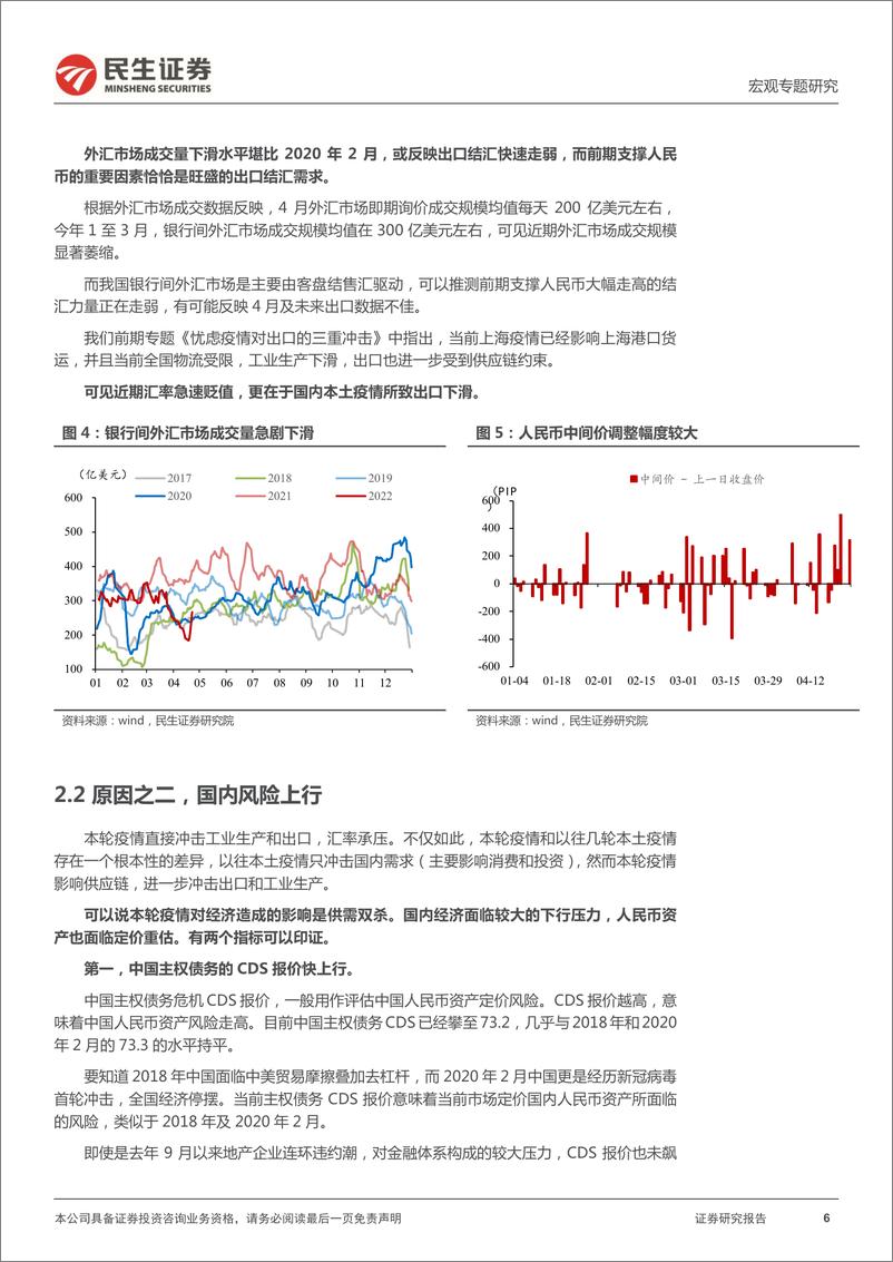 《宏观专题研究：人民币急贬的前因后果-民生证券-20220425》 - 第7页预览图