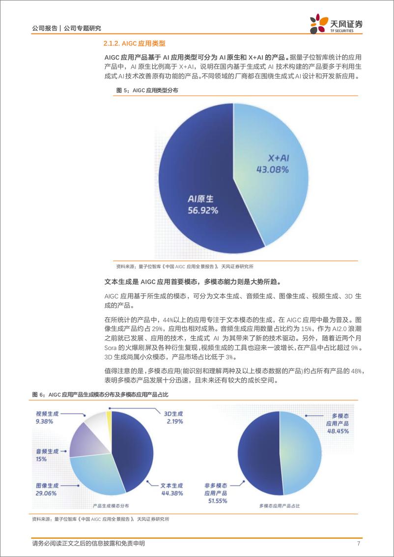 《彩讯股份(300634)从信创到AI应用，Rich＋AI超级工厂打开成长空间-241213-天风证券-14页》 - 第7页预览图