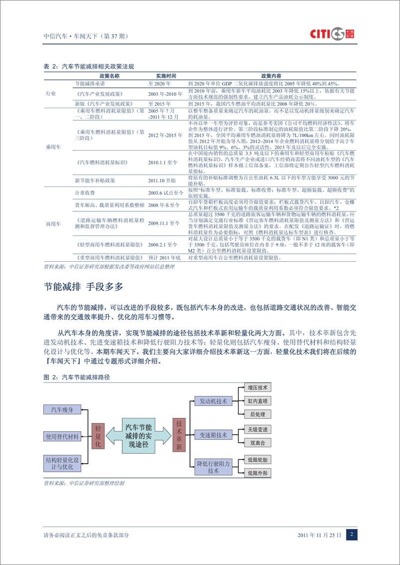 《（汽车）中信证券-车闻天下第37期-传统汽车节能减排专题之一》 - 第5页预览图