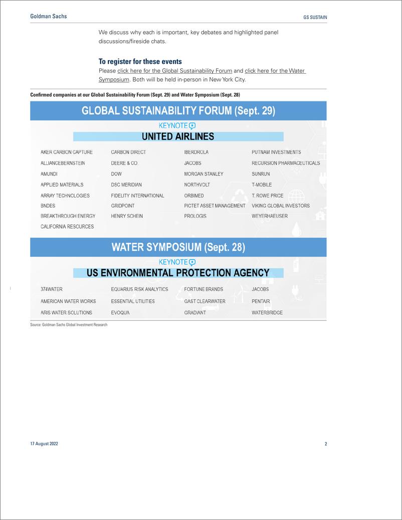 《GS SUSTAI From Aspiration to Actio Seven themes for the 2022 Global Sustainability Forum & Water Symposium (1)》 - 第3页预览图