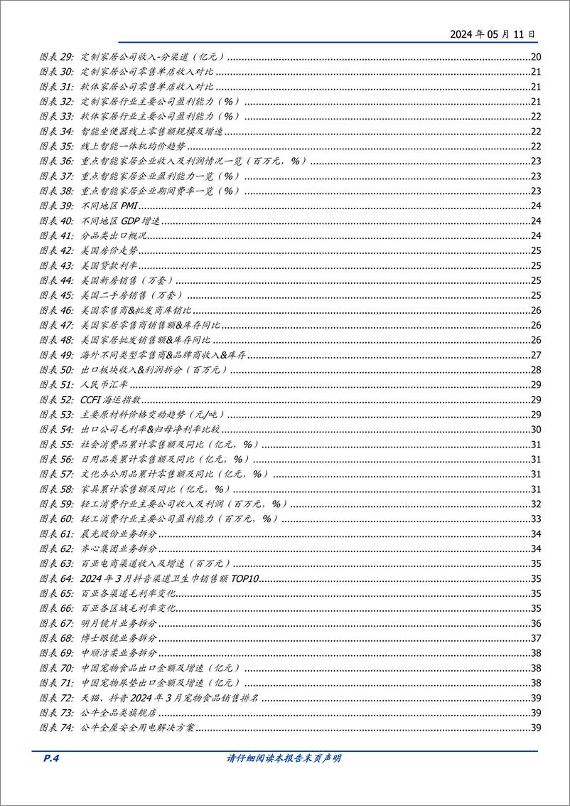 《轻工制造行业专题研究：出口持续改善，内需结构分化-240511-国盛证券-45页》 - 第4页预览图