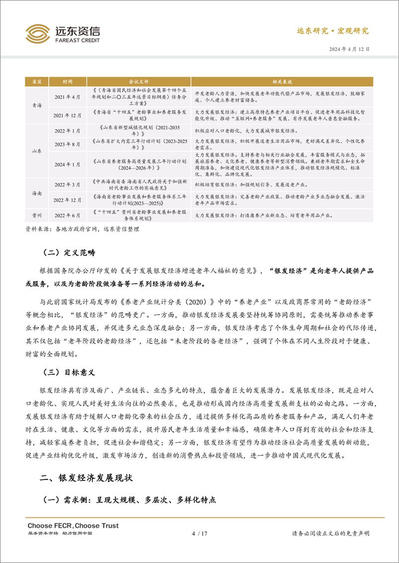 《远东资信：2024年中国银发经济的政策、现状与趋势展望报告》 - 第5页预览图