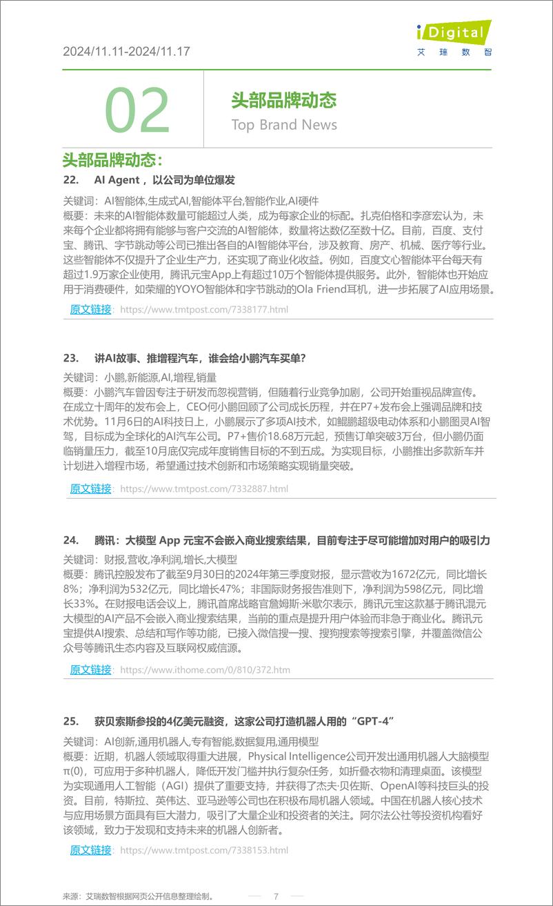 《iR-家电行业周度市场观察-2024年第47周-10页》 - 第7页预览图