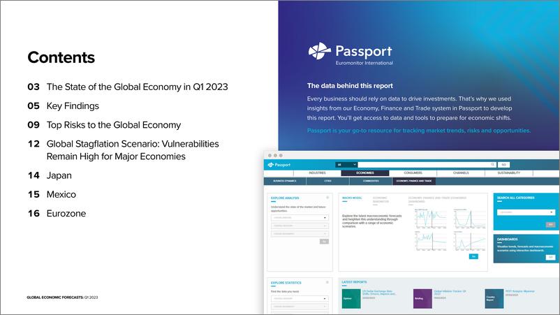 《2023Q1全球经济预测-20页》 - 第3页预览图