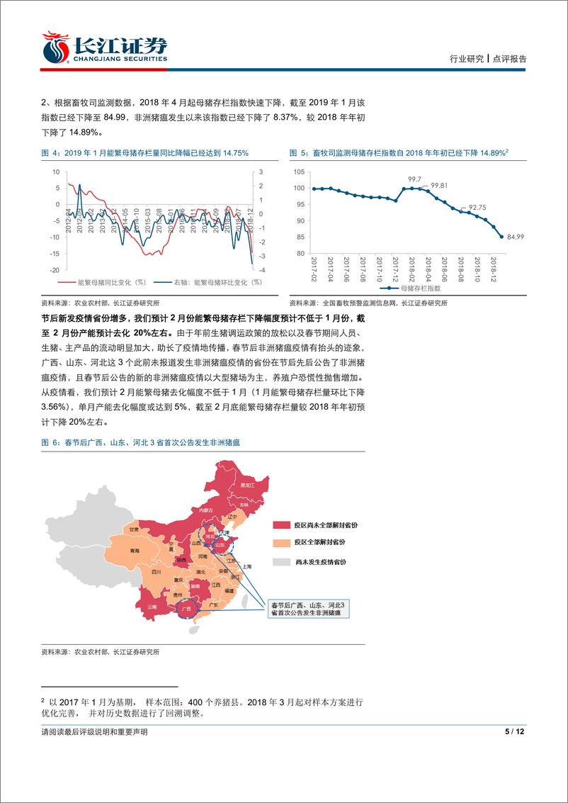 《农产品行业生猪养殖专题系列报告四：生猪养殖投资三段论-20190311-长江证券-12页》 - 第6页预览图
